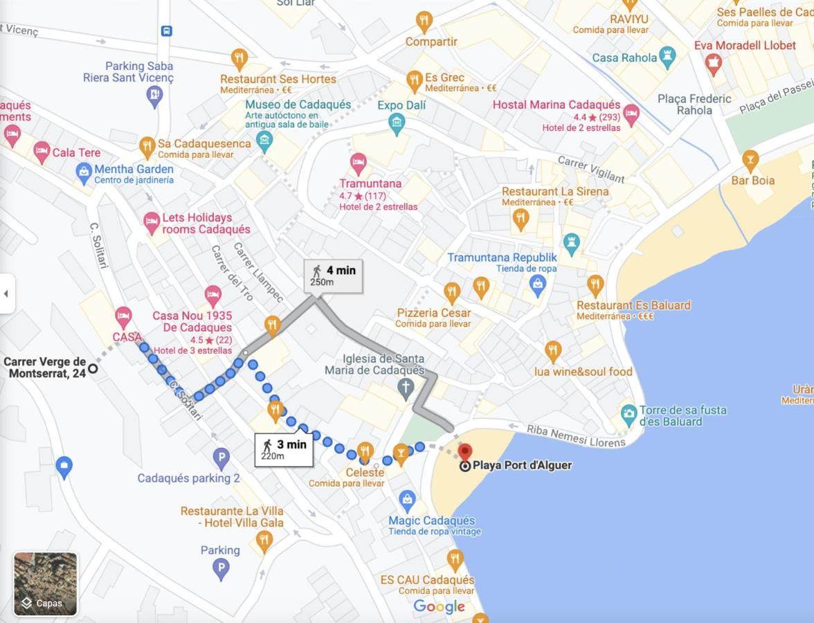 Apartamento Con Vistas Al Mar Cadaques Bagian luar foto