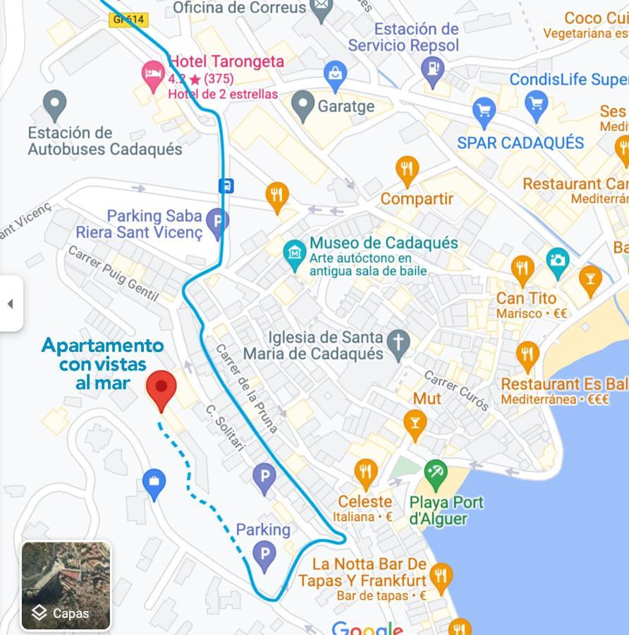 Apartamento Con Vistas Al Mar Cadaques Bagian luar foto